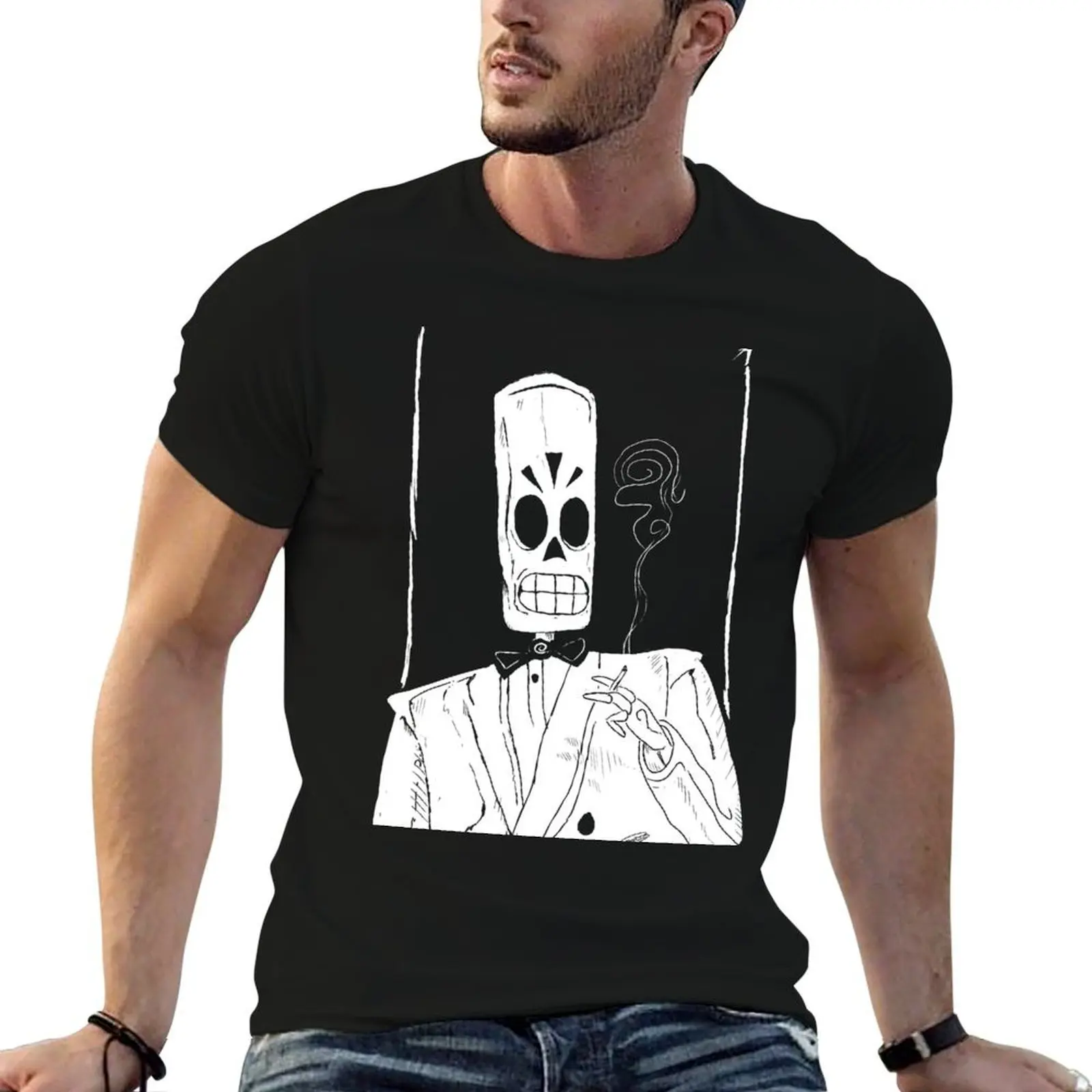 Grim T-Shirt man t shirt designer man t shirt luxury man t shirts graphic T-shirt