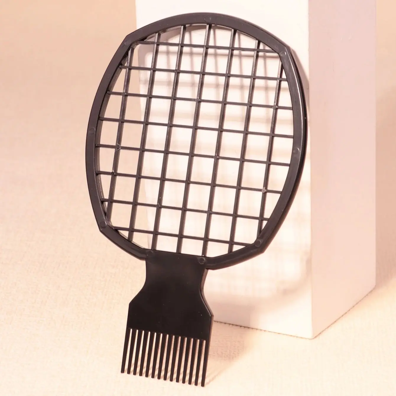 African Curling Comb Set with Steel Needle Comb and African Curling Comb, Salon Styling Tool Special for Real Hair Wigs image 2