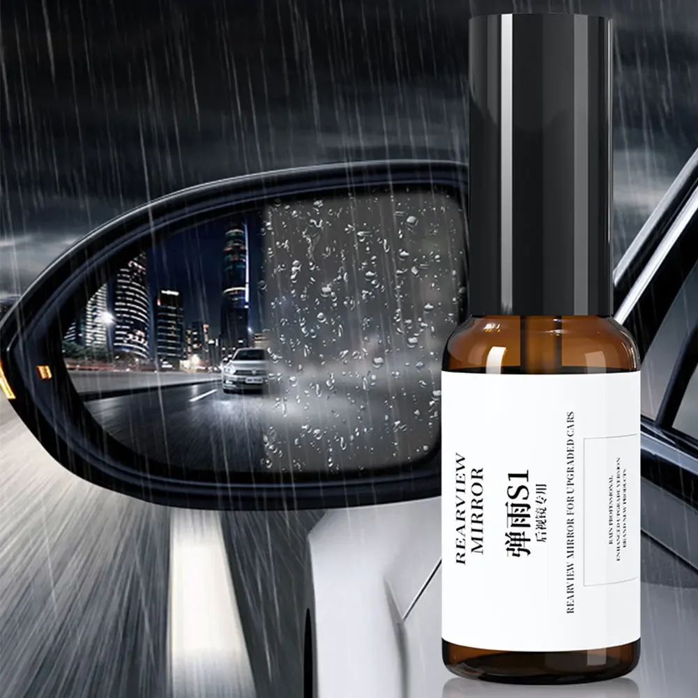 Car Water Repellent Spray Anti Rain Fog Coating Glass Defogging Spray