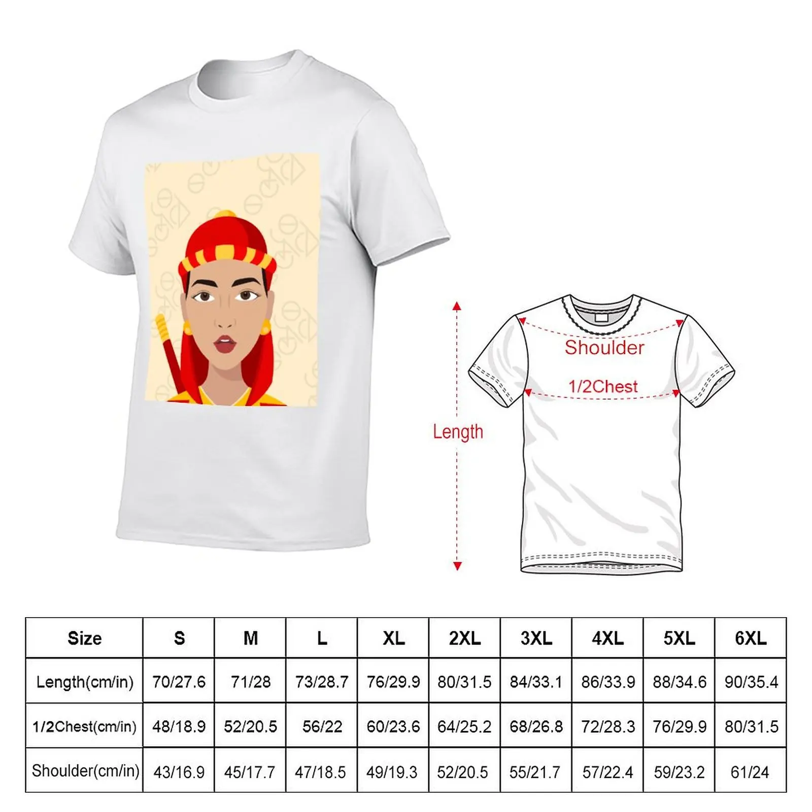 Pop Culture Mashup Art : Zawgyi Girl T-Shirt heavyweights oversize t-shirts man clothes for men
