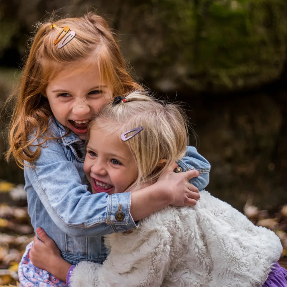 

100 шт., заколки для волос для девочек, в форме капли воды, детские заколки для волос, очаровательные детские украшения для волос, модные украшения для повседневного ношения, украшения для вечеринок