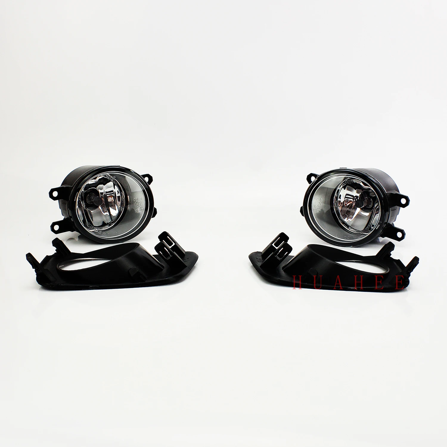 For Toyota Corolla Axio Fielder 2007 2008 2009 2010 Clear Lens Bumper Fog Light Kit Driving Lamps Set w/Switch Bulb Wire Bezel