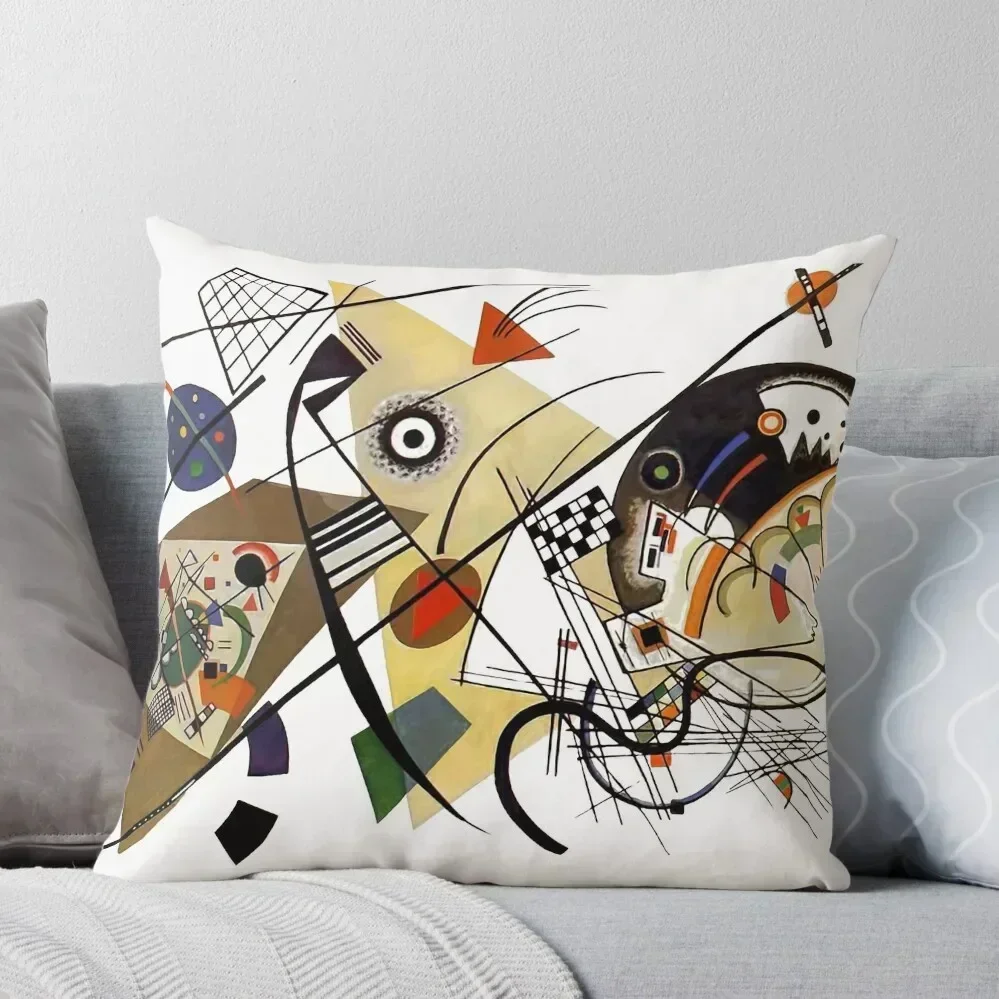 

Kandinsky Traverse Line, 1923 Throw Pillow Decorative Cushions For Living Room home decor items Sofa Pillow Cover pillow