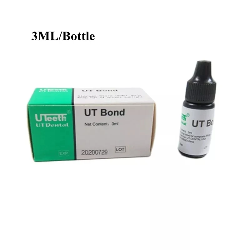 Dental Bonding Agents Light Cure Enamel Resin Tooth Filling Adhesive Fill Material Tools 3ML/Bottle Glue Composite Bonding Teeth