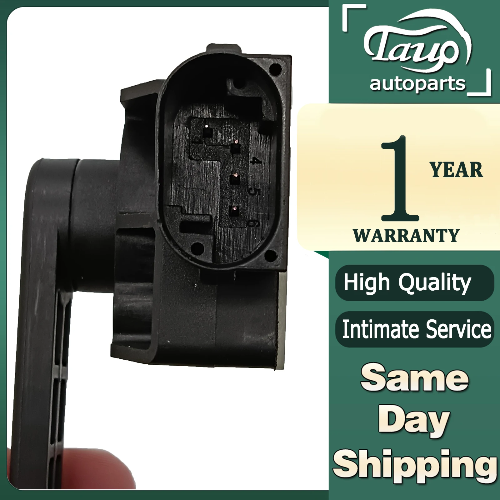 

Car Headlight Height Sensor Compatible with Audi A4 2.0L 1.8L 3.2L 7L0616571D 8E0907503 4Z7616571C AS6450 0901414