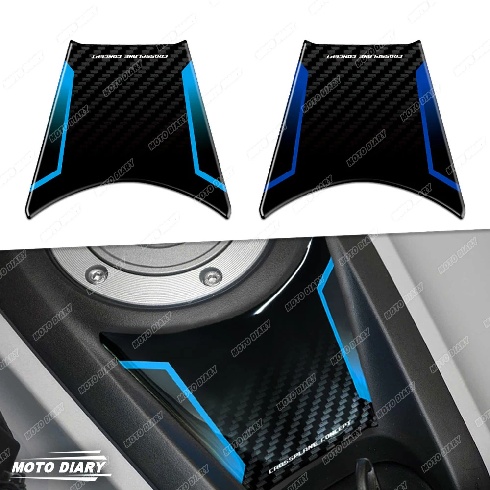 

3D защита ключа мотоцикла, наклейки на замок зажигания, наклейки для Yamaha MT-07 MT07 MT 07 T 07, Ice Storm 2025