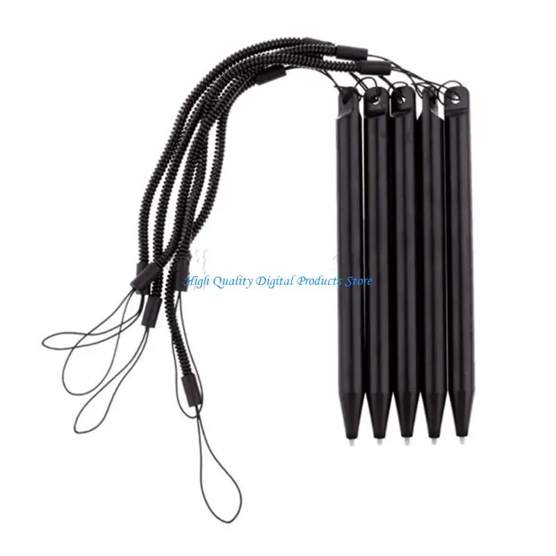 U2JE Pack Of 10 Spiralized Pen Leashes For Styluses Tablet Sketching Device Secure Hold