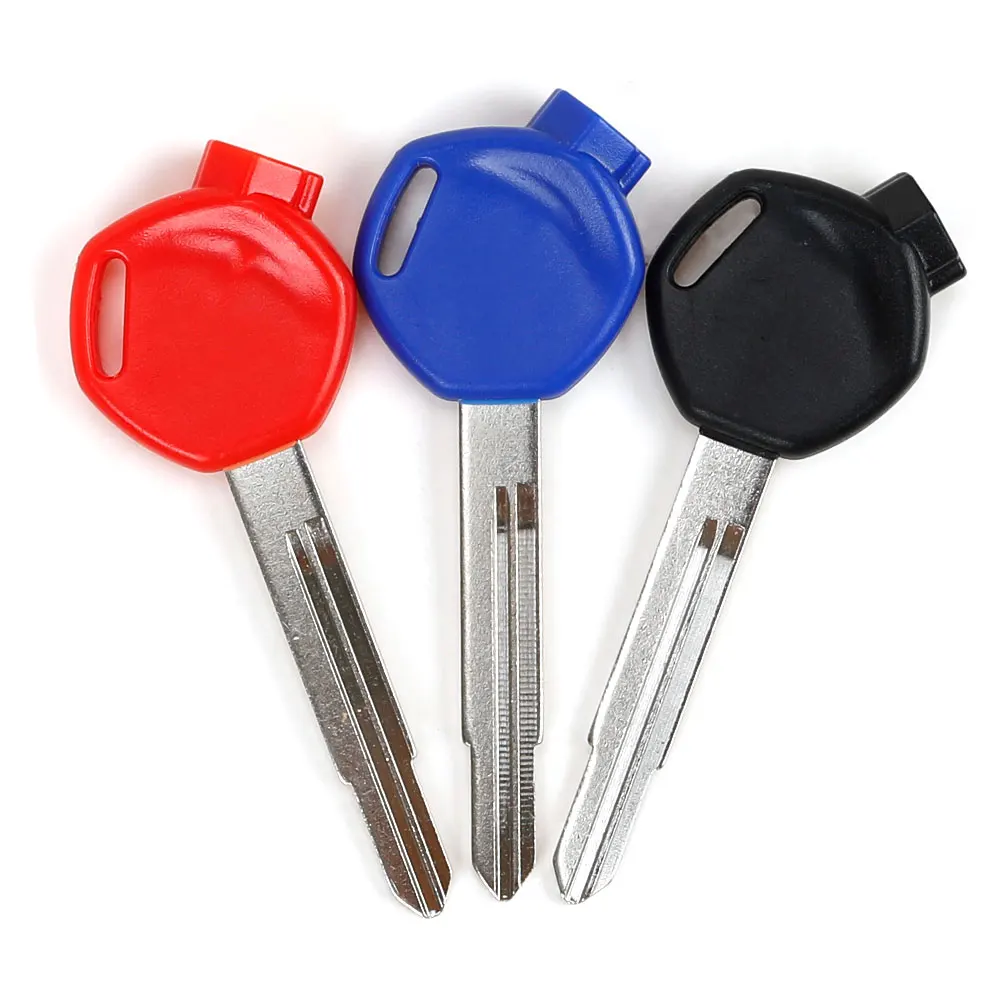1Pcs New Blank Key Motorcycle Replace Uncut Keys For Magnet Motorcycle Anti-Theft Lock Keys DIO AF 61 62 63 TODAY 49cc