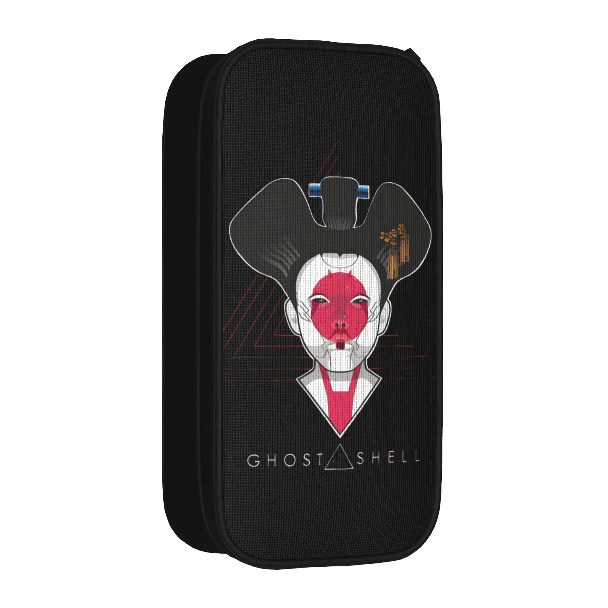 GHOST IN THE SHELL the Geisha Pencil Case Lovely   Pen Holder Pencil Bags Girls Boys Large School Supplies Cosmetic Pencilcases