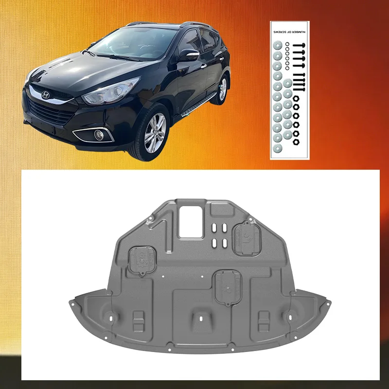 Engine lower guard plate Underbody protective panel Front bumper Plate for  Hyundai Tucson 2010-2015 2.0L 2.4L