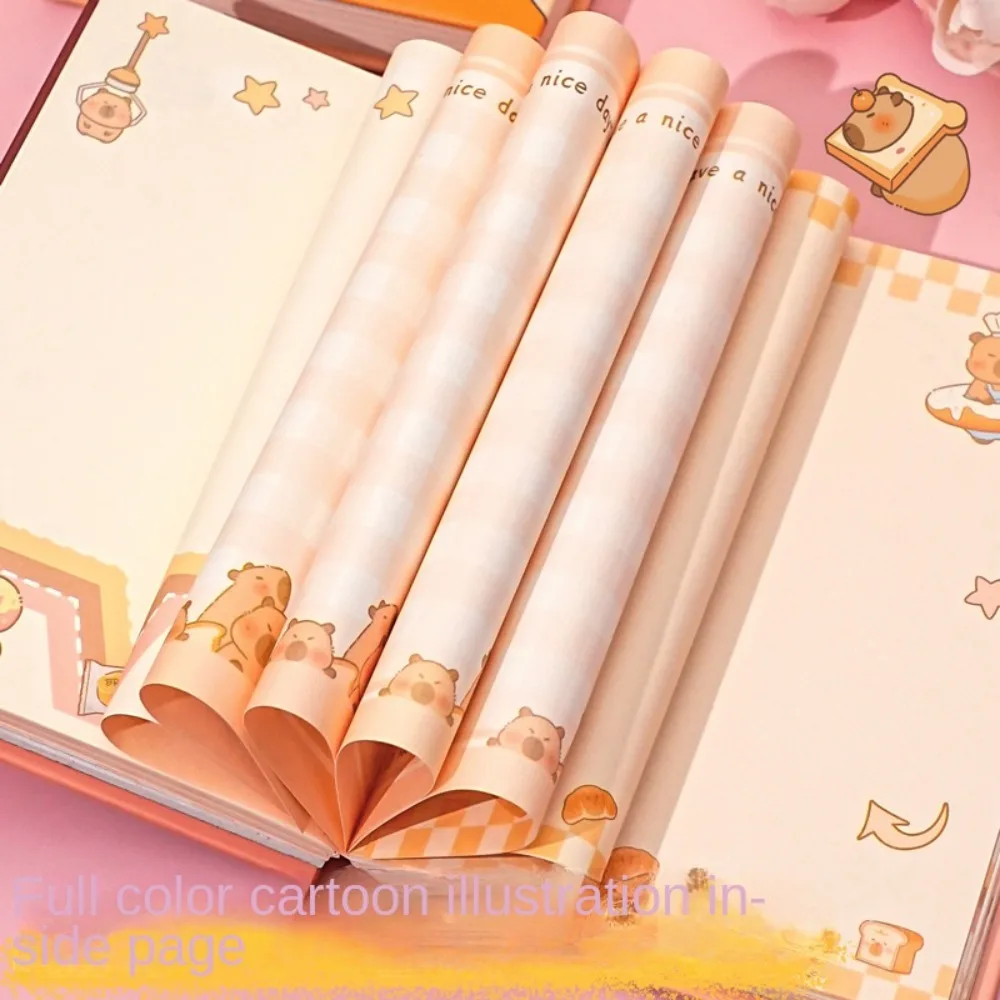 Portable Color Inner Page Gashapon Mahines Notebook Shaking Relaxing Small Notepad Cartoon Diary Square Writing Pad Students