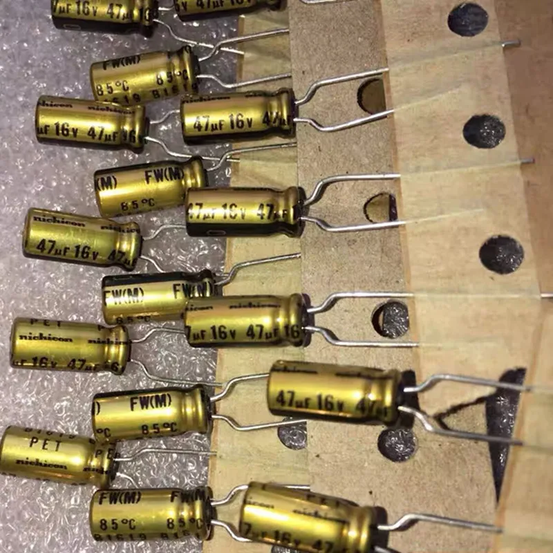 

50 шт. UFW1C470MDD1TD FW 16V47UF объем 5X11 мм аудио электролитический конденсатор новый