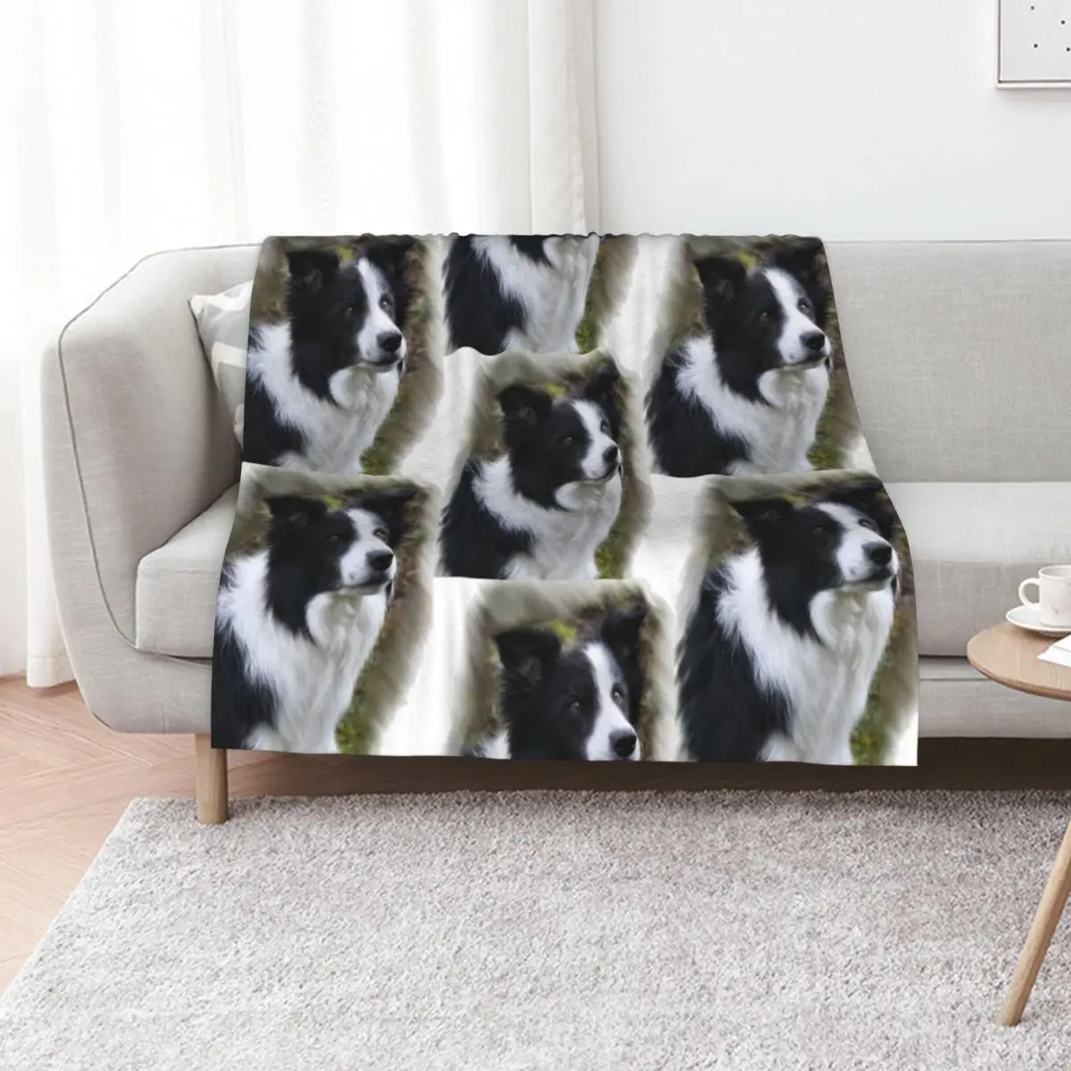 Border Collie Lover s Gifts Throw Blanket Kid'S blankets ands Flannels Heavy Soft Beds heavy to sleep Blankets