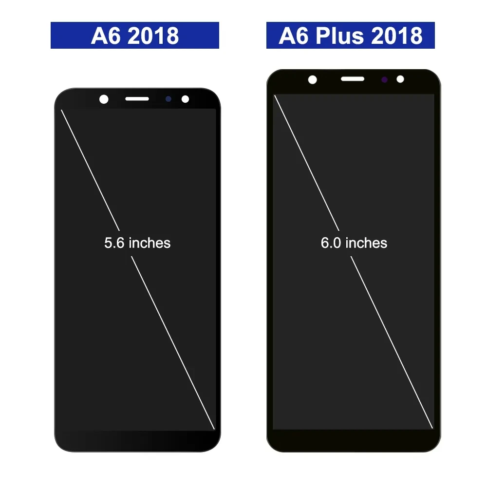 

For Samsung Galaxy A6 Plus 2018 A605 Display Touch Screen Digitizer Assembly For Samsung A6 Plus A605 A605F A605FN A605G LCD