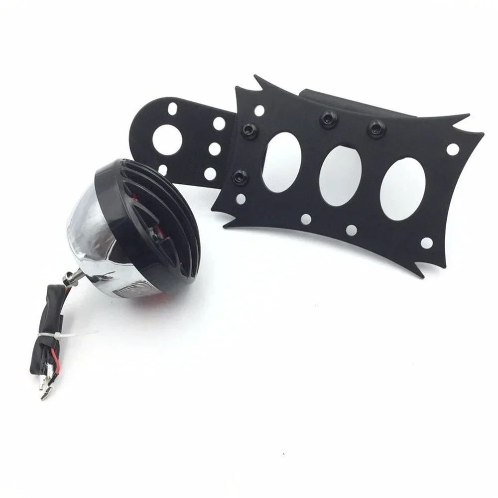 License Bracket & Tail Light Integrated for Harley Davidson Touring Bobber Chopper Suzuki Honda Motorcycle Parts