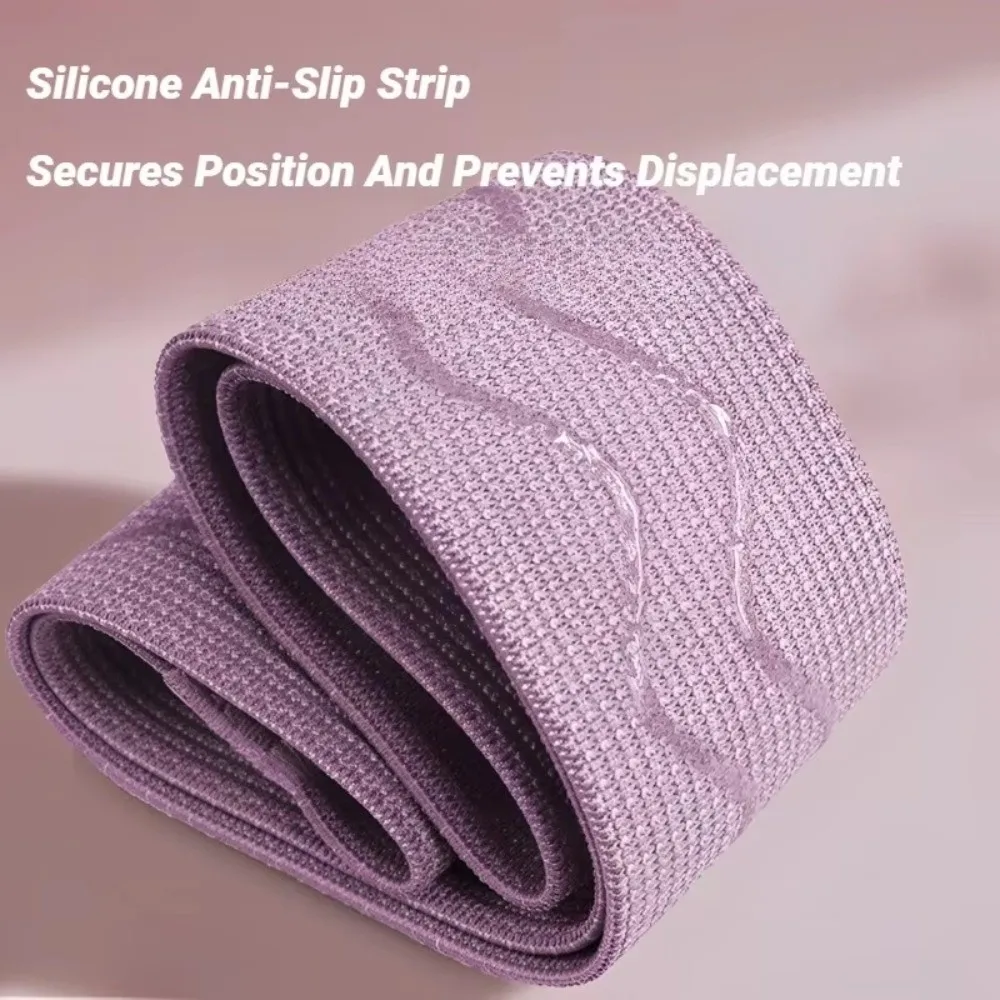 Nuevas bandas elásticas antideslizantes para entrenamiento, estiramiento de glúteos, equipo de gimnasio para Fitness, bandas de entrenamiento para piernas y glúteos