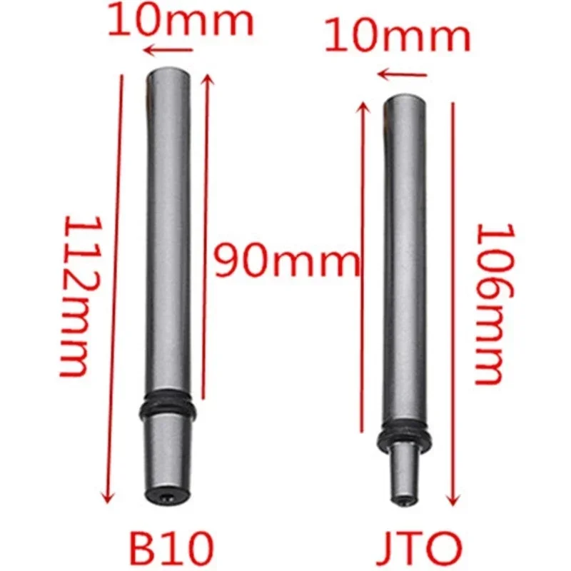 New Unpowered Woodworking Cutting Grinding Spindle Trimming Belt JTO/B10/B12/B16 Drill Chuck Set Lathe Accessories