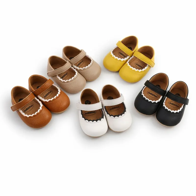 Infant Baby Girls First Walker Cute Soft-soled Non-slip Toddler Shoes