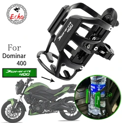 For Bajaj Dominar 400 Pulsar Dominar400 2023-2024 Motorcycle CNC Accessories Beverage Water Bottle Drink Cup Holder