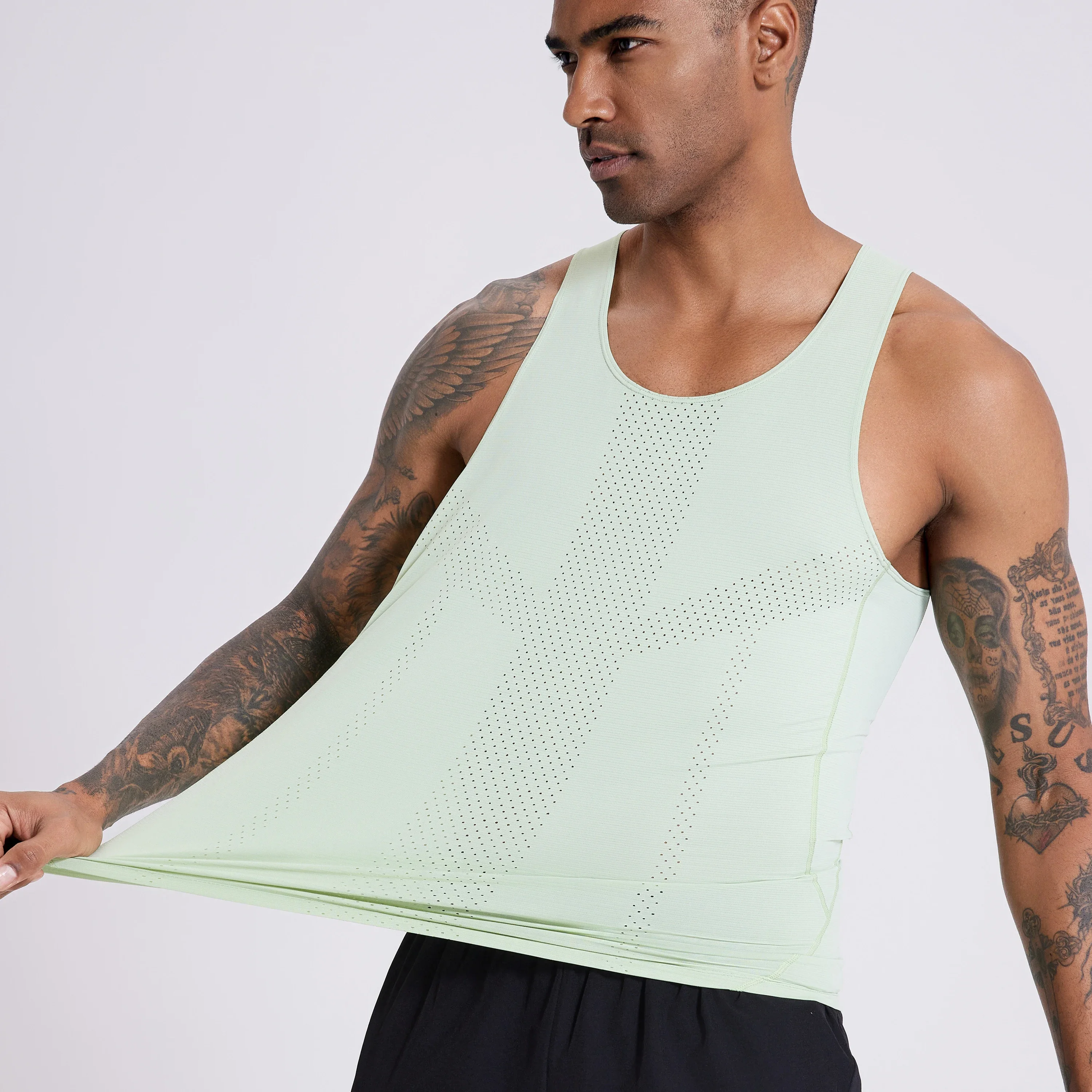 

Men Women Athletics Tank Top Running Vest Speed Sports GYM Fitness Shirts Guys Sleeveless Clothing Athlete Track Field Singlet