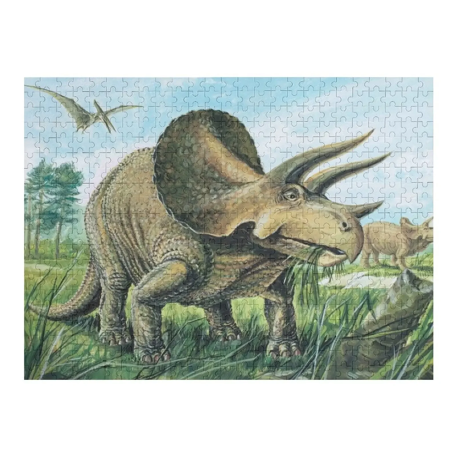 

Трицератопс Пазл Игрушки для малышей Персонализированные именные головоломки