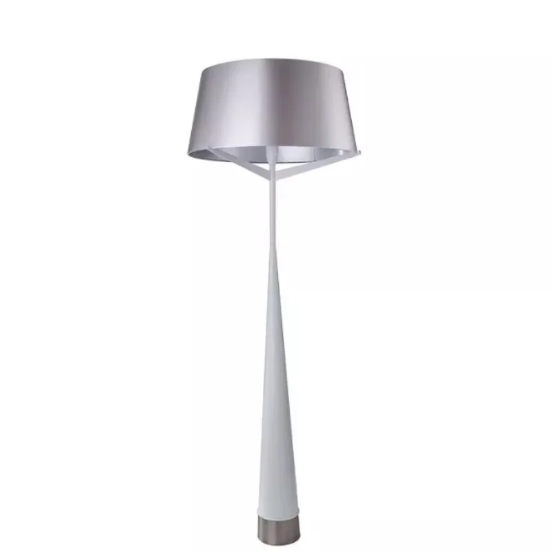 

Italian designer living room bedroom model room office three-pronged bracket fabric creative decorative floor lamp