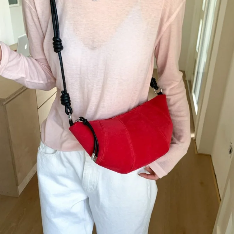 Famous Designer Messenger Bag With Crossbody, Women's Leather Handbags, Luxury Brand Chic Style