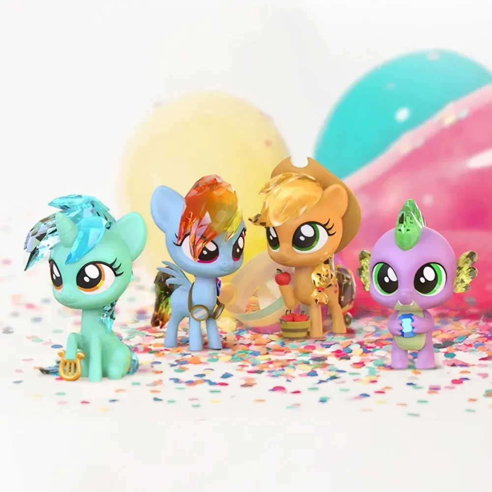 My Little Pony Series 2 Blind Box Kawaii Anime Figure Kwistal Fwenz Series Mystery Box Cartoon Decor Kid Toy Surprise Gift Kids