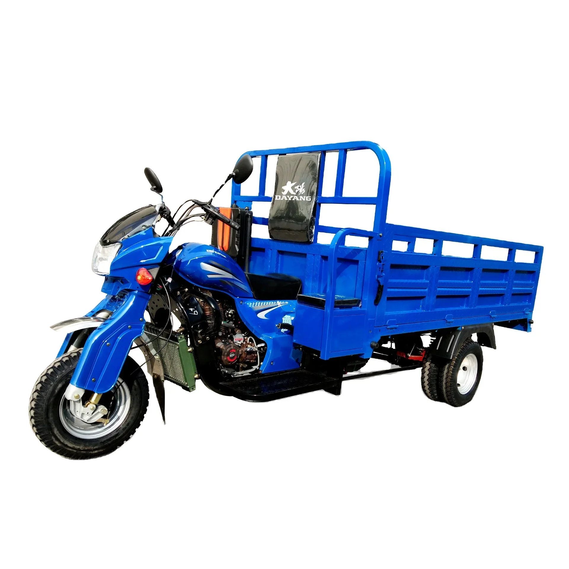 High quality hot selling Mining transport cart gasoline tricycles custom