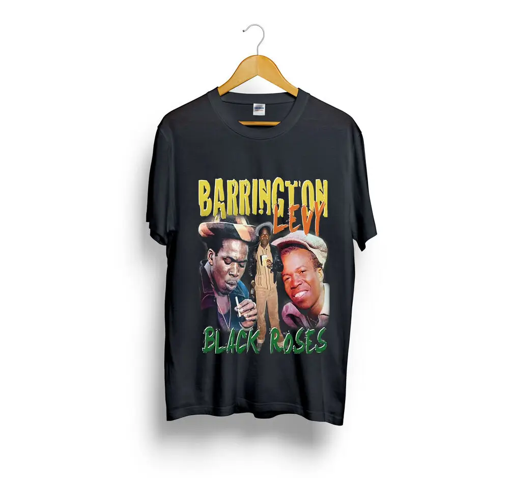 Barrington Levy Black T-Shirt Size S-5XL