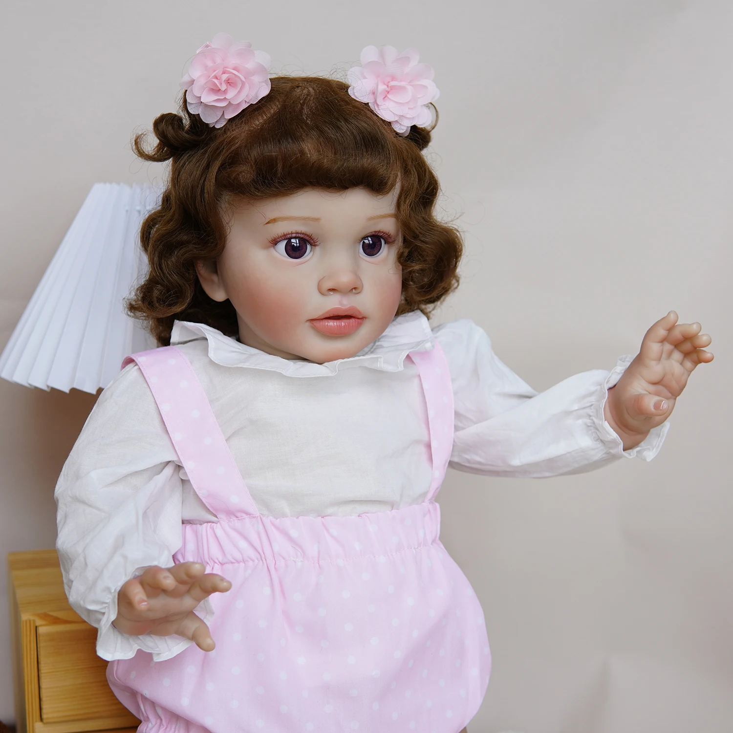 brastoy-reborn-baby-doll-65-cm-corpo-in-tessuto-realistico-dipinto-con-occhi-marroni
