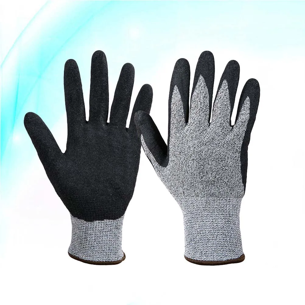 1Pair Cut Resistant Gloves Level 5 Protection Durable Safety Anti Cut for Slicing Wood Carving Gardening Size M