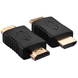 Złącze męskie na męskie złącze HDMI komputer HDMI projektor telewizyjny końcówka do konwersji o wysokiej rozdzielczości