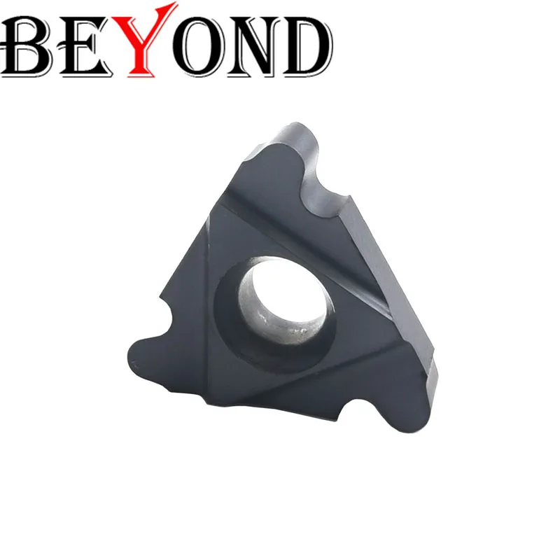 

BEYOND OYYU 30 Degree Arc 7H 3/8 1/2 16ER 16IR 6RD Threading Insert Round Tooth RD Pipe External Internal Turning Tools Carbide