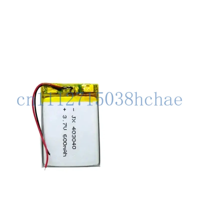 2-5pcs/lotI 403040 3.7V 600mAH Battery for Driving Recorder Card Speaker Audio