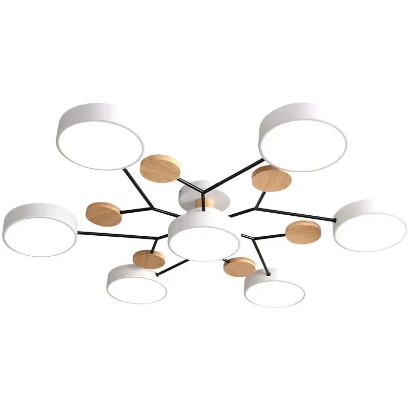 Modern Minimalist LED Ceiling Chandelier Nordic Ceiling Lamp for Living Room Indoor Lighting Fixture Chandelier Home Decor Lamps