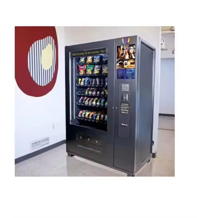 

Commercial Smart Vending Machine Automatic Snack and Drink Retail Dispenser Self Service Vending Equipment for Shop Mall