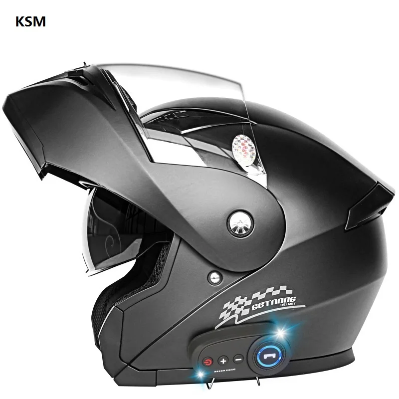 custom OEM/ODM Motorcycle Helmet intercom Bluetooth DOT Approved helmet casque de moto smart  motorcycle with bluetooth