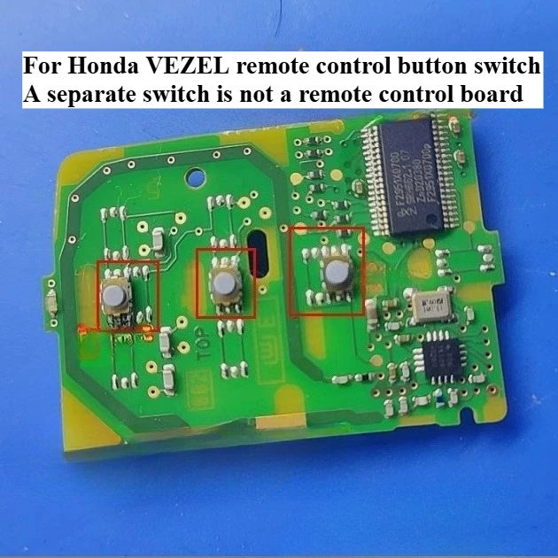 

6-pin Switch for Honda VEZEL Civic Remote Control Buttons New for Buick Remote Control Switch 3.9×2.7×1.5