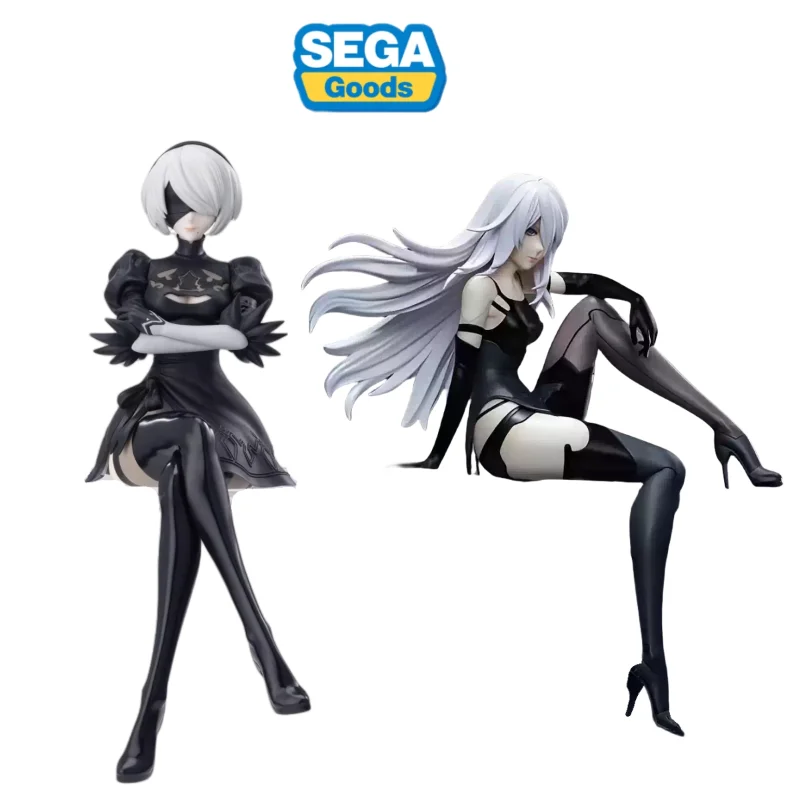 

In Stock Original SEGA NieR:Automata 2B A2 Premium Chokonose Figure Anime Figure Model Collection Toy Gifts Birthday Present