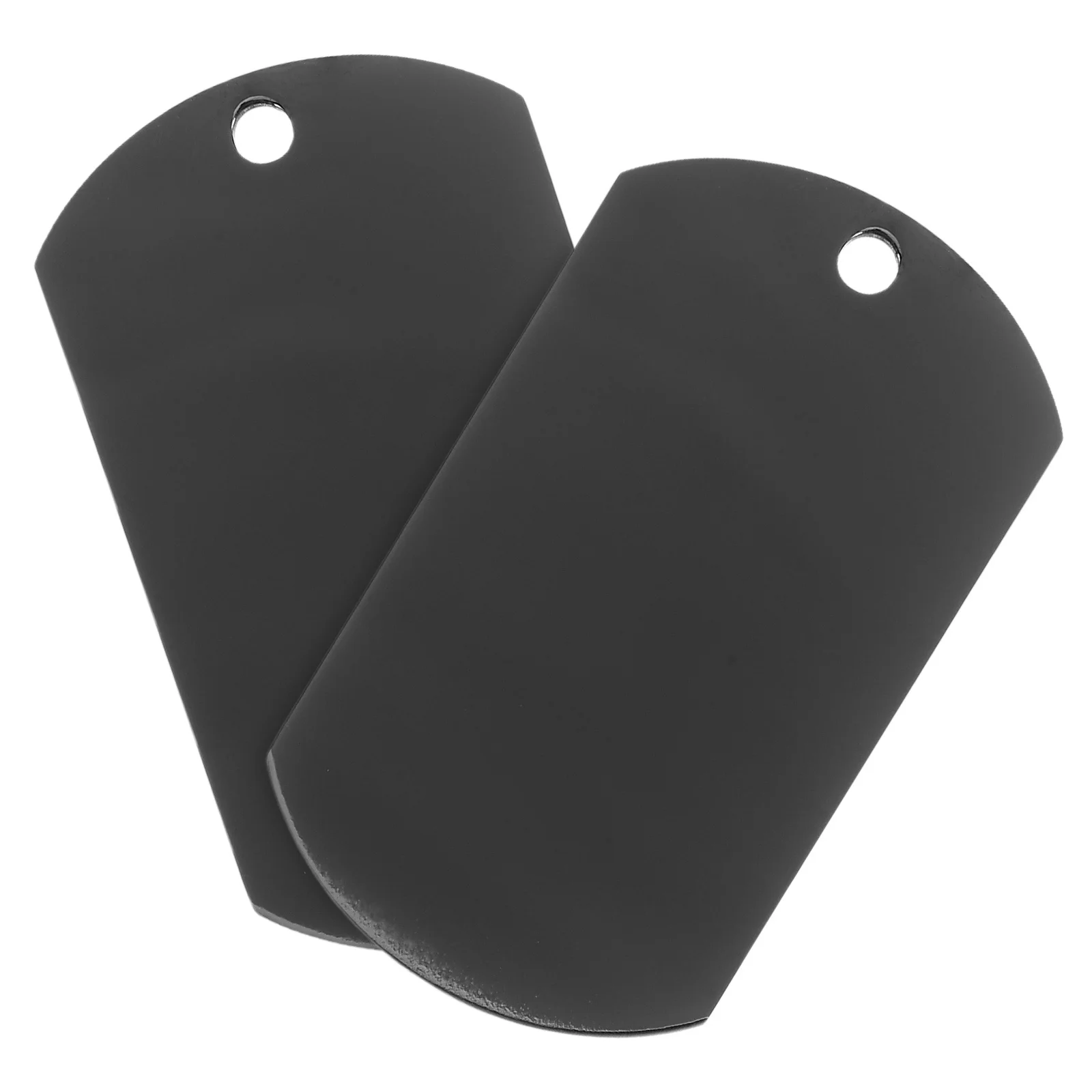 

2Pcs Stainless Steel Dog Tags Blanks Military Style Durable Pet Id Tags for Small Large Dogs Dog Tag Stainless Keychain