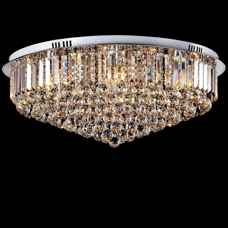 

led e14 Crystal Stainless Steel Dimmable LED Lamp.LED Light.Ceiling Lights.LED Ceiling Light.Ceiling Lamp For Foyer Bedroom Hall