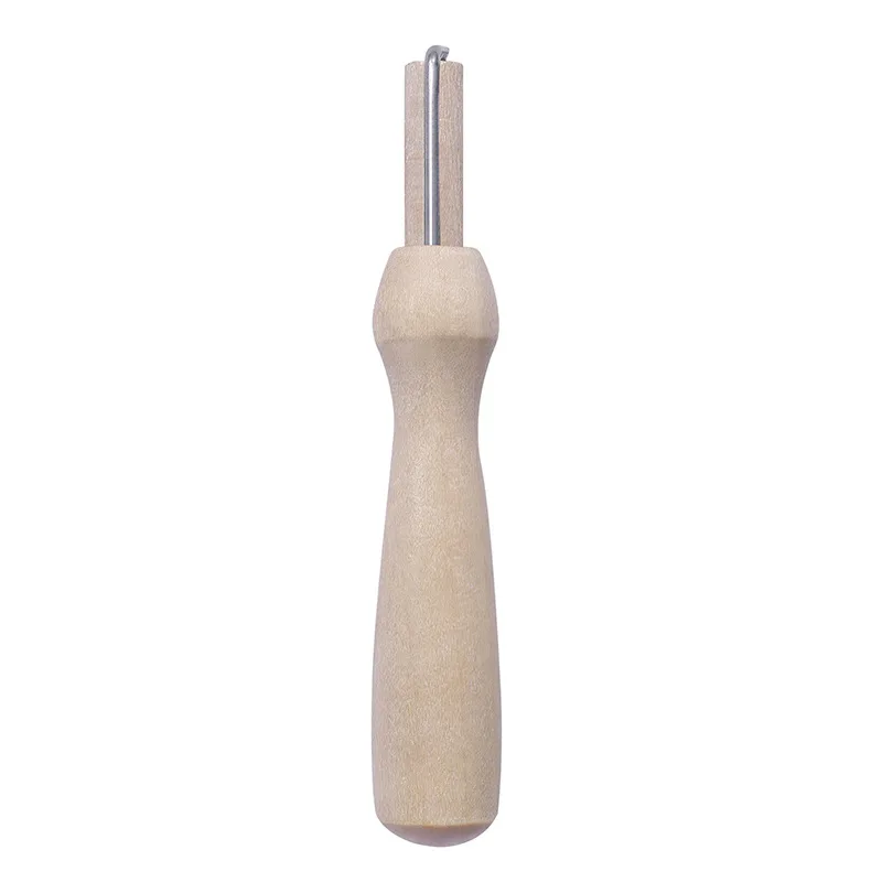 Handle Holder Wooden Felting Needle DIY Tool For Creative Craft Poke Wooden + Metal Felting needles Handworking Tool Accessories