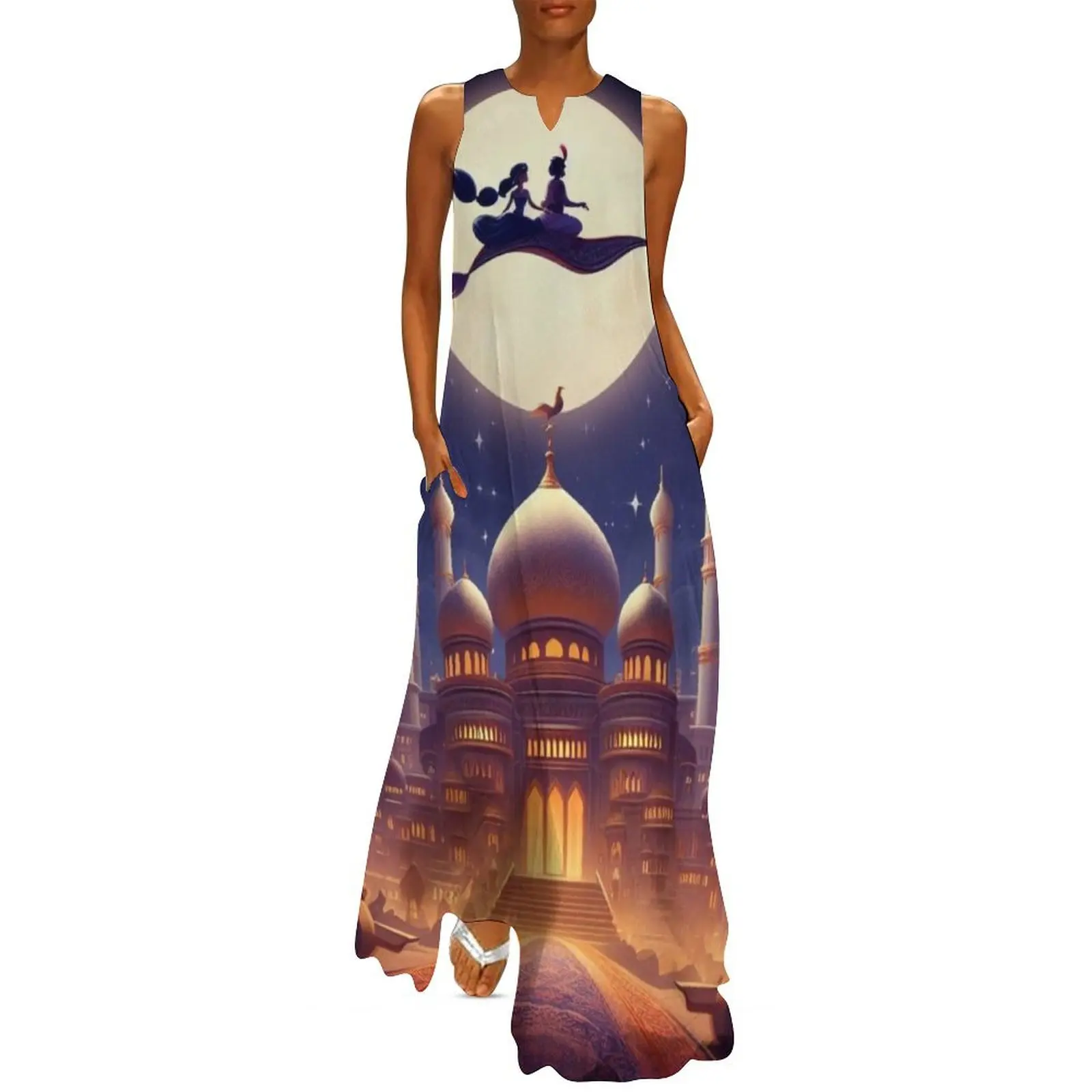 

Aladdin Long Dress summer dresses for women 2025 elegant and pretty women's dresses