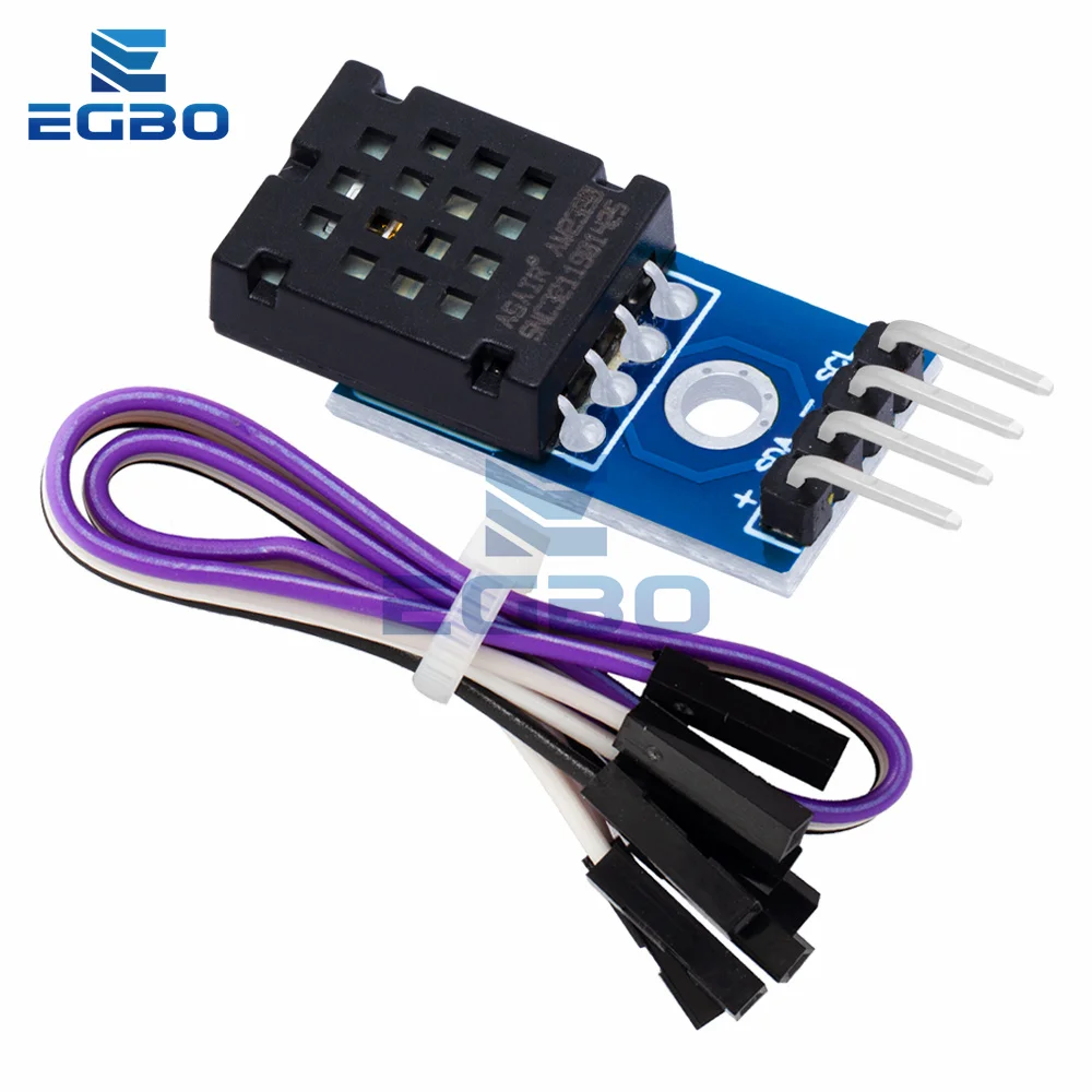 1~10PCS EGBO DHT12 AM2320 Digital Temperature&Humidity Sensor Module Single Bus I2C Replace AM2302s