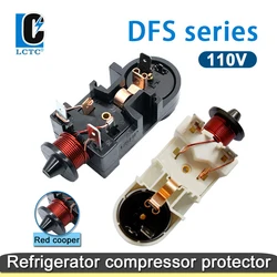 110V Freezer Hammer Starter Long Relay Refrigerator Compressor Starter Relay 117U6011