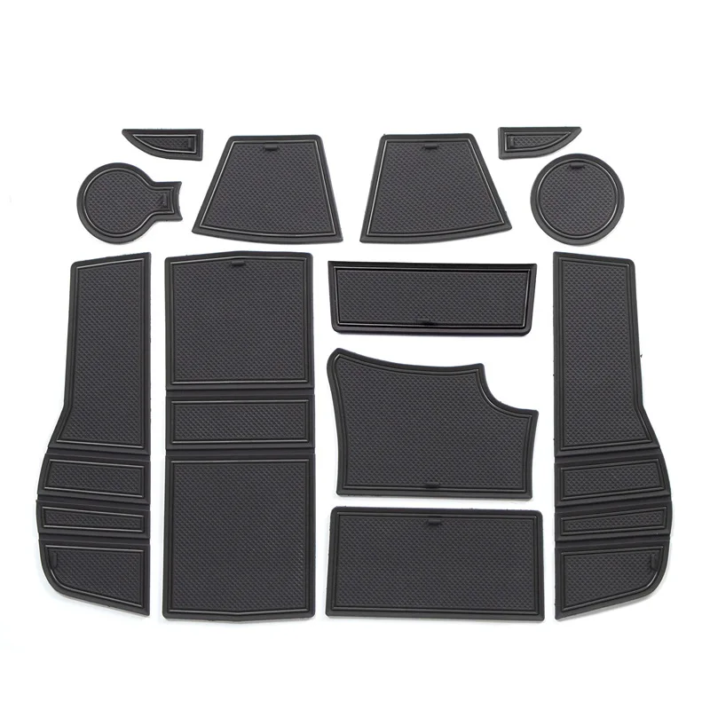 

Anti-Slip Gate Slot Mat For Peugeot 2008 P24 GT Line 2019~2022 Non-Slip Door Groove Pad Rubber Coaster Auto Interior Accessories