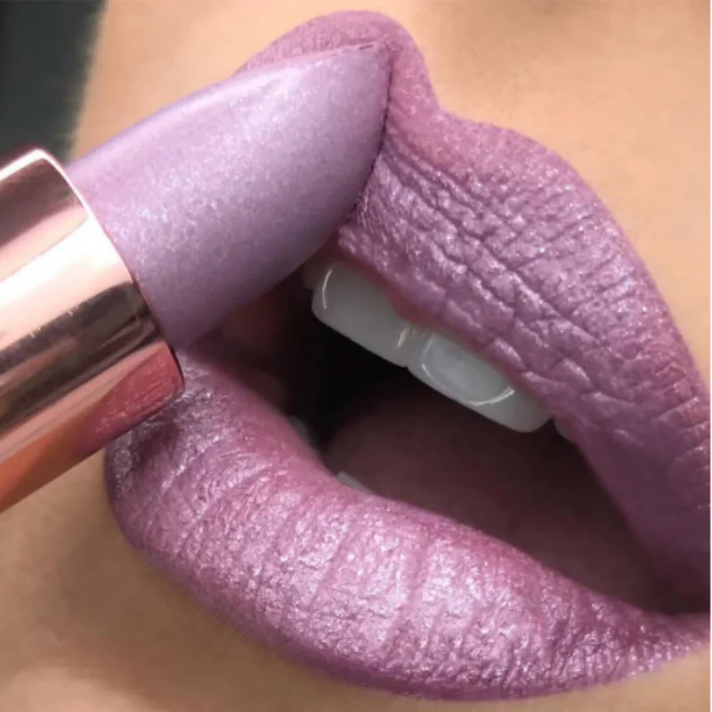 New Glitter Star Lipstick Diamond Lipstick Temperature Changing Color Long Lasting Waterproof Nude Makeup Moisturizing Lipstick