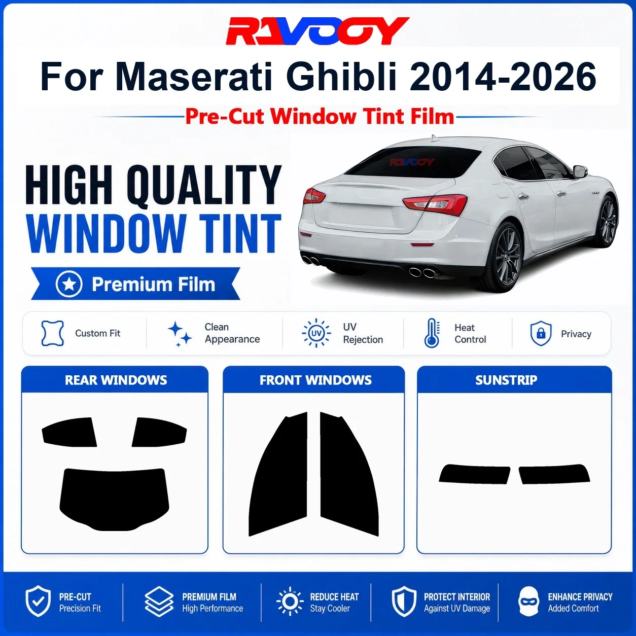 pelicula-premium-pre-cortada-para-janelas-do-maserati-ghibli-2014-2026-protecao-uv-e-rejeicao-de-calor-para-janelas-dianteiras-e-traseiras