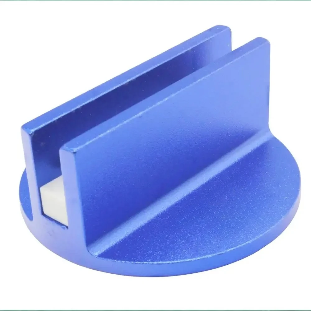 Grande Scanalato Universale Magnetico Martinetti Pad di Saldatura Telaio Rail Adattatore per Tutti I Modelli di Auto